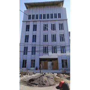 Kaca Jendela Gedung Tempered Glass Anti Panas 