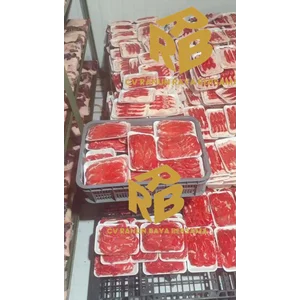 Daging Teriyaki atau Irisan daging sapi Teriyaki lokal halal