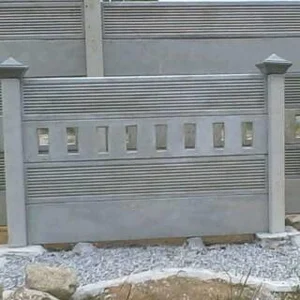 Panel Pagar Beton Precast Terpasang Ukuran 5 Cm X 40 Cm X 240 Cm