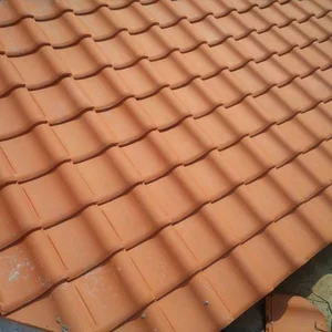Genteng tanah liat keramik unglazed 