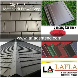 Genteng keramik city flat