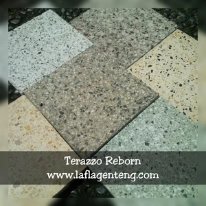 Terazzo "REBORN" ubin teraso