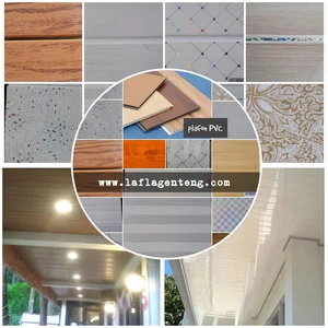 Plafon Atap PVC  lafla genteng