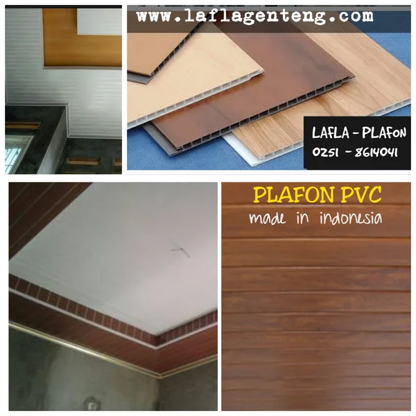 Plafon Atap PVC  lafla genteng