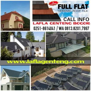 Kanmuri flat roof tiles