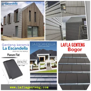 Genteng keramik eropa Planum flat