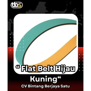 Flat Belt / Hijau Kuning – PVC Conveyor Belt
