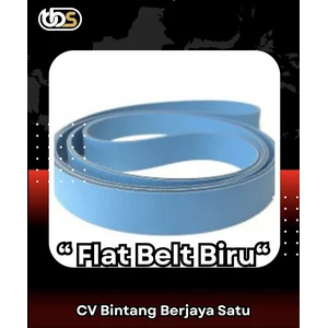 Flat Belt Biru PVC / Lebar 400 mm