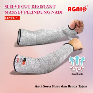 Level 5 Cut Resistant Sleeve Protector – Anti-Knife Scratch Manset for Arm Protection