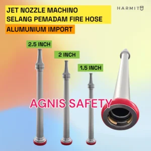 HARMIT JET NOZZLE Machino Selang Pemadam Fire Hose Harmit 1.5" Alat Safety Lainnya