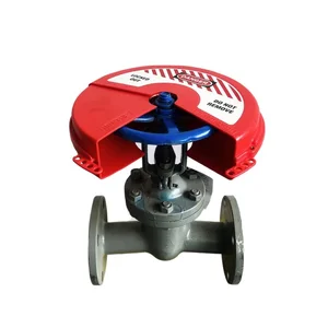 LOTO SAFE-T VALVE LOCKOUT SL-V583 RED 152mm-254mm