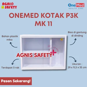 ONEMED MK 11 First Aid Box – Standard First Aid Package with Complete Medical Supplies