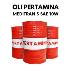 HYDRAULIC & TRANSMISION OIL MEDITRAN SAE 10W 1 DRUM (209 LITER) - BRAND PERTAMINA