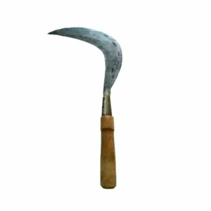 Arit custom gagang kayu alat pertanian