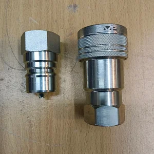 Hydraulic Coupler Quick Release 1" Drat NPT Pressure 5000 Psi