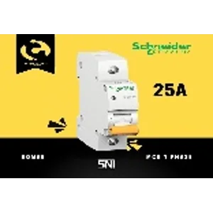 MCB / Miniature Circuit Breaker 25 ampere Schneider