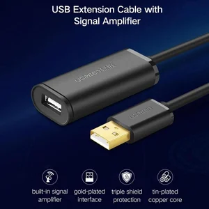 Kabel USB 2.0 Extension 10 Meter