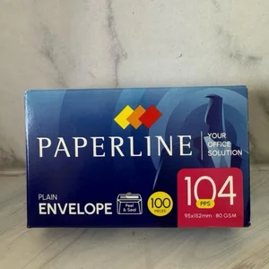 Amplop Paperline 104 PPS PPL EV ( 95 x 152 mm) 80gsm White