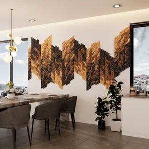 PANEL DINDING 3D MOSAICART TIPE EMERALD
