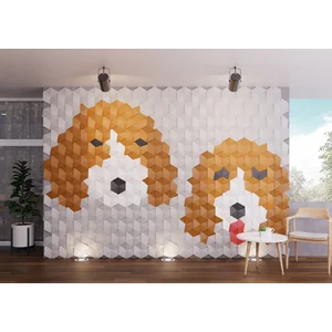 PANEL DINDING 3D MOSAICART TIPE OLYMPUS