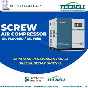 TECBELL Oil Flooded / Oil Inject 7 - 450 KW 