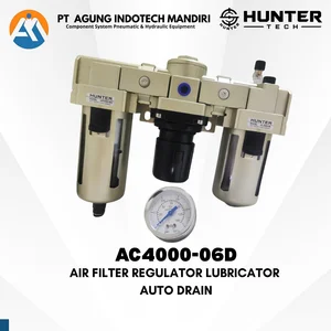HUNTER AC4000-06D (Drat 3/4") AIR FILTER REGULATOR LUBRICATOR AUTO DRAIN