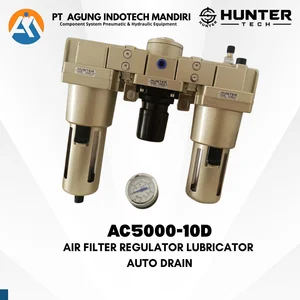 HUNTER AC5000-10D (Drat 1") AIR FILTER REGULATOR LUBRICATOR AUTO DRAIN