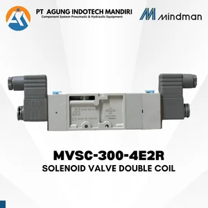 MINDMAN MVSC-300-4E2R / MVSC 300 4E2R SOLENOID VALVE DOUBLE COIL