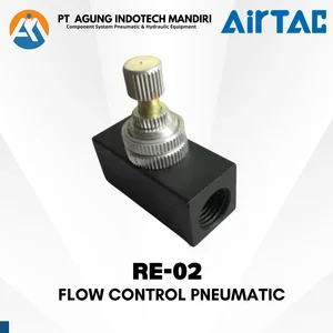 AIRTAC RE-02 1/4 inch FLOW CONTROL PNEUMATIC
