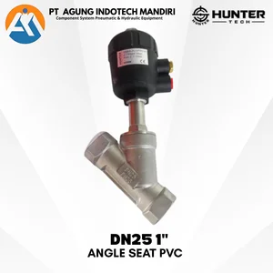 ANGLE SEAT PVC SINGLE BODY SS316 DN25 1"