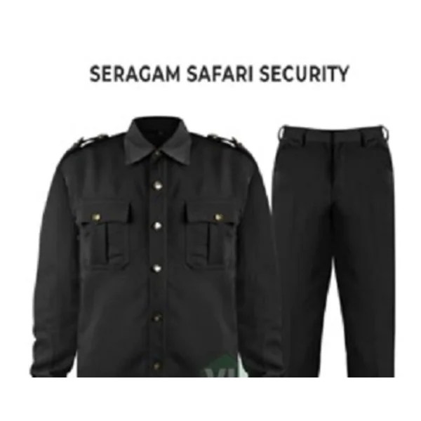Seragam Safari Seragam Security Drill