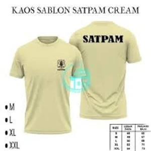 Seragam Security Kaos Oblong Bagus