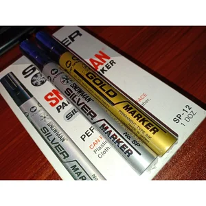 SPIDOL SNOWMAN PAINT MARKER SILVER 