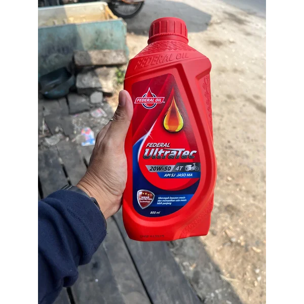 Oli dan Pelumas Motor Ultratec 20W-50 800 ml
