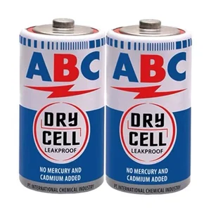  Baterai D ABC R14C Size D 1.5V