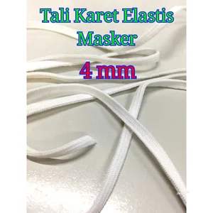 Tali Masker Karet Elastis 4 Mm