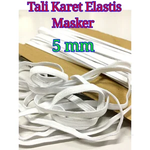 Tali Masker Karet Elastis 5 Mm