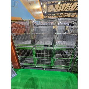 Kandang Stainless Untuk Kucing dan Anjing