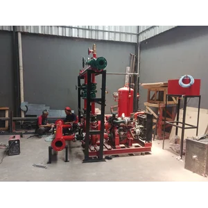 Hydrant Header Discharge Pump Panel Service