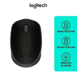 mouse wireless logitech M 170 mouse dan keyboard
