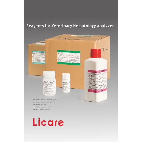 Licare Diluent for Hemanalysis for Licare Veterinary 3-diff Hematology Analyzer CC Series