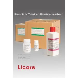 Licare Concentrated Cleaner for Licare Veterinary 3-diff Hematology Analyzer CC Series (2 x 100 mL)