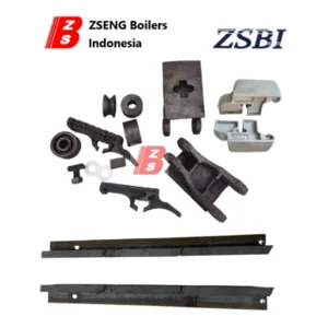 Middle bar 7 sd 11 ruas helical rail untuk chain grate stocker asli China heat resistant