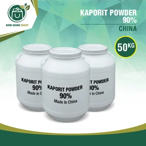 TCCA Kaporit Bubuk 90% / Disinfektan Kolam Renang & Air / Calcium Hypochlorite Powder / 50Kg
