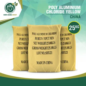 PAC YELLOW / Poly Aluminium Chloride Kuning/Penjernih Air & Limbah 25KG 