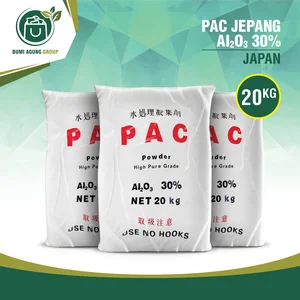 PAC JEPANG / Penjernih Air Poly Alumunium Chloride /Penjernih Air Kolam & Limbah/1sak 20 KG