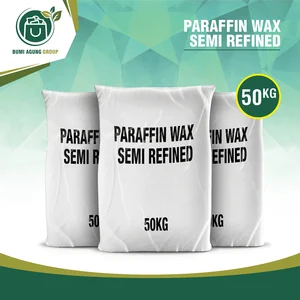 Paraffin Wax Semi Refined Paraffin Wax/ Lilin / Parafin / Candle Wax  - WARNA PUTIH 1 karung 50 KG