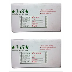 Kertas Continuous Form  Carbonless Paper 3 Ply >> Letter