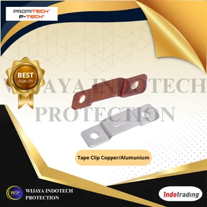 Tape Clip Copper / Alumunium 25 x 3 mm P-Tech Dc Tape Clip