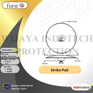 Strike Pad FURSE Copper Alumunium